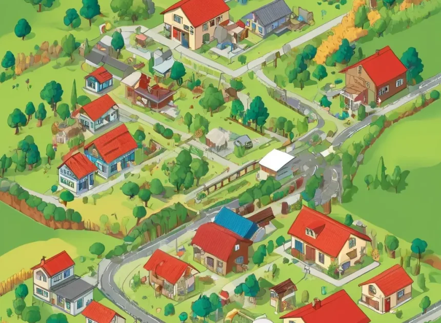 Энергоэффективность в сельской местности доступный чистый воздух и эко